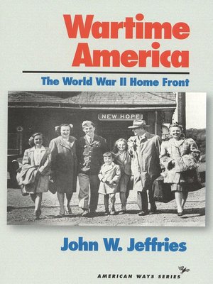 cover image of Wartime America